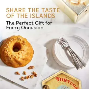 TORTUGA Provenance Rum Cake Variety Pack – 4 oz. - 6 Pack - The Perfect Premium Gourmet Gift for Stocking Stuffers, Gift Baskets, and Christmas Gifts - Great Mini Cakes for Delivery