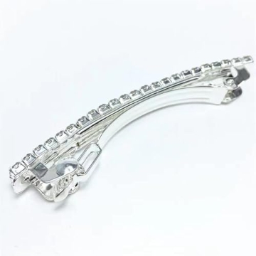 Sparkly Rhinestone Hair Clips - Stylish Spring Barrettes