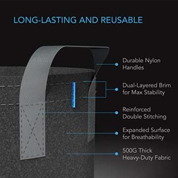 Durable 7 Gallon Grow Bags for Gardening Success