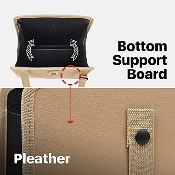 KMMOTORS Foldable Car Trash Can Vegan Leather Oxford Cloth