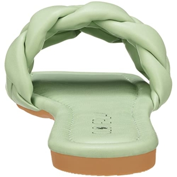 Stylish Vegan CLOVERLAY Yara Square Open Toe Slides