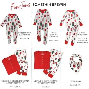Comfortable HonestBaby Family Matching Holiday Pajamas