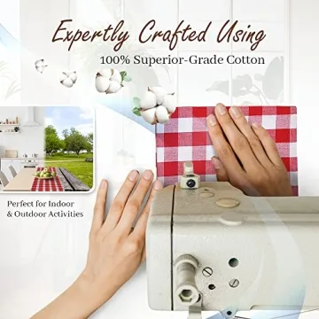 Yourtablecloth Plaid Checkered Table Runner - Washable Indoors or Outdoors Black and White 14 x 108