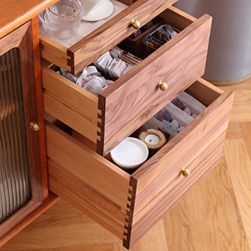 Elegant RZDEAL Solid Brass Round Pulls for Furniture