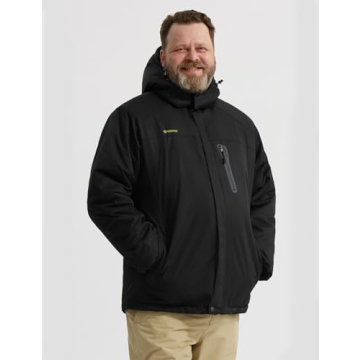 GEMYSE Men's Ski Jacket - Warm Waterproof Winter Coat