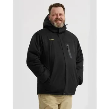 GEMYSE Men's Ski Jacket - Warm Waterproof Winter Coat