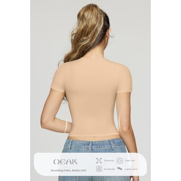 OEAK Women's Seamless T-Shirts for All Occasions