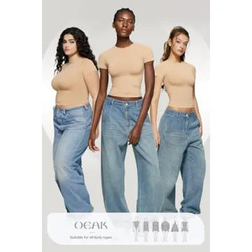 OEAK Women's Seamless T-Shirts for All Occasions