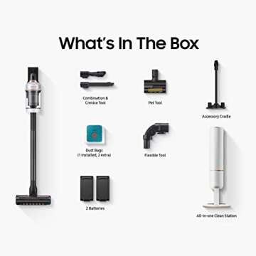 Samsung BESPOKE Jet Cordless Vacuum with Clean Station