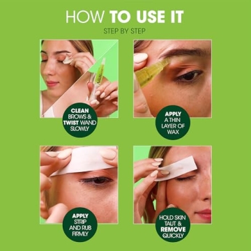 Nad's Eyebrow Shaper Wax Kit for Precision Brow Care