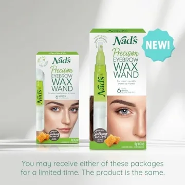 Nad's Eyebrow Shaper Wax Kit for Precision Brow Care