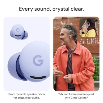 Google Pixel Buds 2a Wireless Earbuds - Sound & Comfort