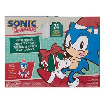 Sonic Advent Calendar 2024 - Holiday Action Figures Surprise