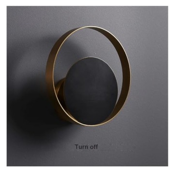 HETIWEI Luxury Postmodern Designer Wall Sconce for All Spaces