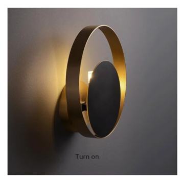 HETIWEI Luxury Postmodern Designer Wall Sconce for All Spaces