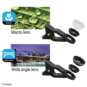 CamKix 5-in-1 Smartphone Camera Lens Kit