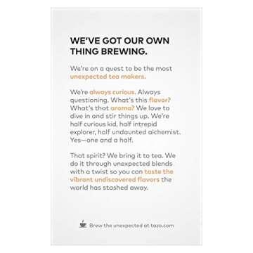 TAZO Tea Bags, Iced or Hot, Passion Herbal Tea, 20 Tea Bags (Pack of 6)