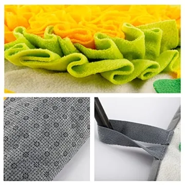 Interactive Pet Snuffle Mat for Fun Feeding