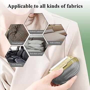 Modixun Double-Sided Travel Portable Lint Roller with Hand Strap, Reusable Mini Extra Sticky Dog Cat Pet Hair Remover, Luxury Lint Remover for Clothes Bag Dust Fuzz Fur with 4 Refills, Grey