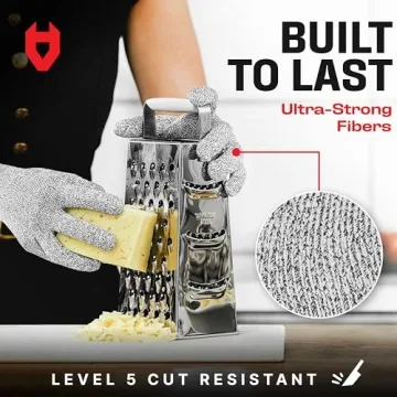 NoCry Premium Cut Resistant Gloves for Kitchen Safety