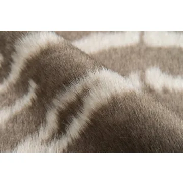 Erin Gates Zebra Grey Faux Hide Rug for Stylish Living