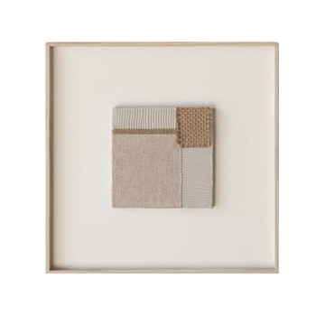 ESRADA Japanese Wabi-Sabi Abstract Wood Texture Wall Art - Elegant Decor for Living Spaces