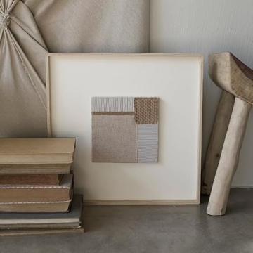 ESRADA Japanese Wabi-Sabi Wood Wall Art for Homes