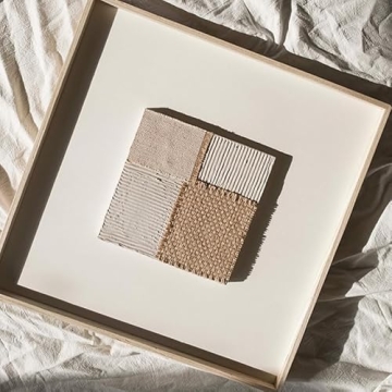 ESRADA Japanese Wabi-Sabi Wood Wall Art for Homes