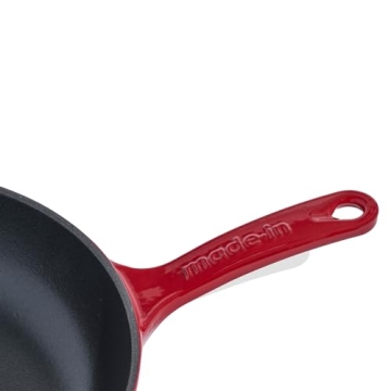 Made In Enameled Cast Iron Skillet - Quality Cookware