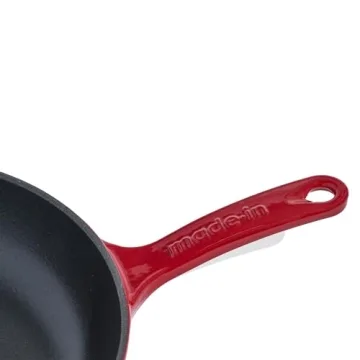 Made In Enameled Cast Iron Skillet - Quality Cookware