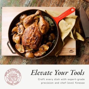 Made In Enameled Cast Iron Skillet - Quality Cookware