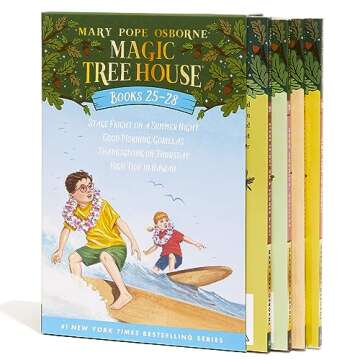Magic Tree House Books 25-28 Boxed Set – Ignite a Love for Reading!