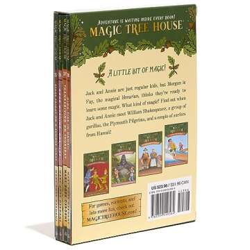 Magic Tree House 25-28 Book Box Set for Young Readers