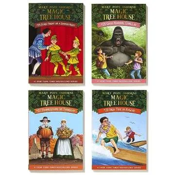 Magic Tree House 25-28 Book Box Set for Young Readers