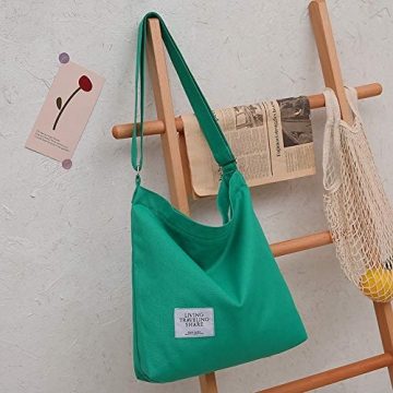 Covelin Women's Retro Canvas Shoulder Bag for Everyday Use