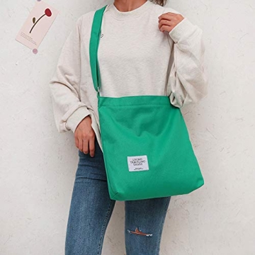 Covelin Women's Retro Canvas Shoulder Bag for Everyday Use