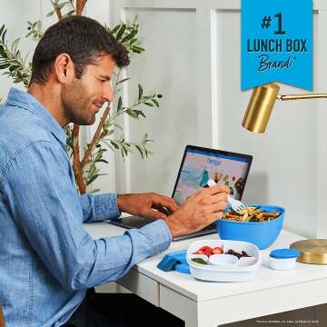 Bentgo® Salad Container with 54-oz Bowl & Fork