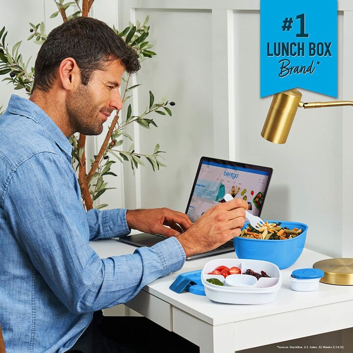 Bentgo® Salad Container with 54-oz Bowl & Fork