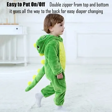 Halloween Dinosaur Costume for Toddlers - QIAONIUNIU