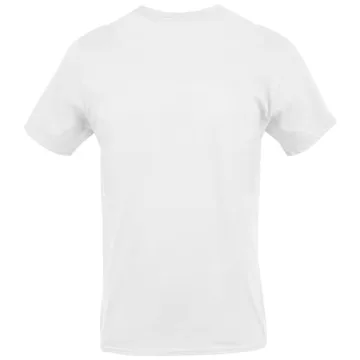 Gildan Men's Crew T-Shirts Multipack in White X-Large