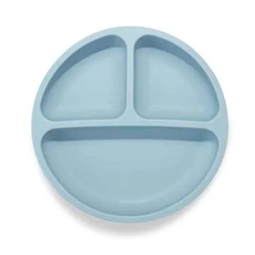 PandaEar Silicone Toddler Plates - Non-Slip & Dishwasher Safe