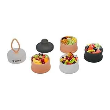 BariatricPal Food & Powder Storage Containers - 4 Compartment