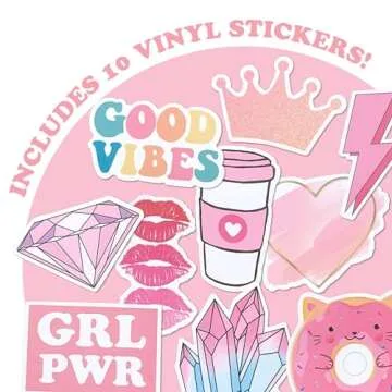 Artivo Pink Collage Kit for Teens - 100 Premium Prints