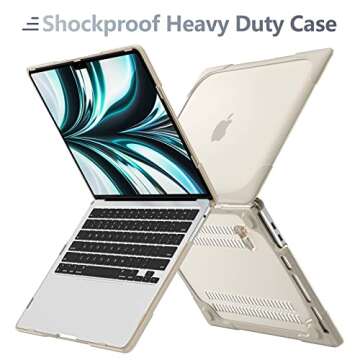Batianda MacBook Pro Case with Kickstand for 13 Inch