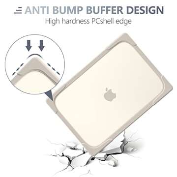 Batianda MacBook Pro Case with Kickstand for 13 Inch