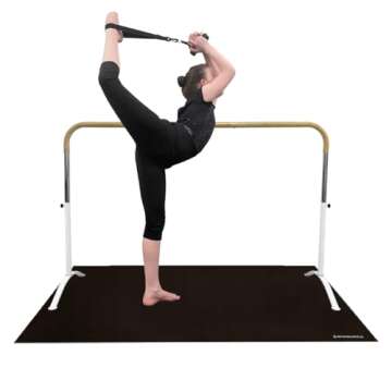 Artan Balance Portable Dance Floor 3x6ft - Non-slip Vinyl Marley Surface for Ballet, Jazz, and Tap -...