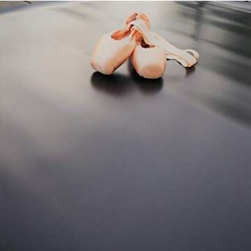Artan Balance Portable Dance Floor 3x6ft - Non-slip Vinyl Marley Surface for Ballet, Jazz, and Tap - Ideal for Home, Studio & Outdoor Use