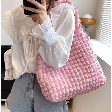 Chic and Versatile Bubble Hobo Bag for Women
