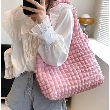 Chic and Versatile Bubble Hobo Bag for Women