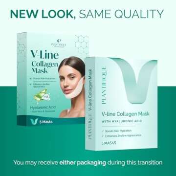 PLANTIFIQUE V-Line Collagen Mask for Men & Women